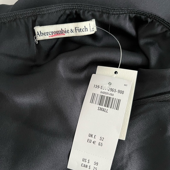 NWT Abercrombie Ruffle Hem Halter Dress - Picture 5 of 6